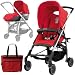 Inglesina AG54REDKIT1 AVIO Stroller Travel System in Red