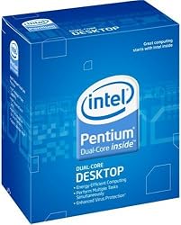 Intel Pentium Dual-Core E2180 processor, 2.0 GHz, 1M L2 Cache, 800MHz FSB, LGA775