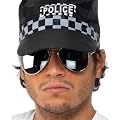 Verspiegelte Pilotenbrille Pornobrille Sonnenbrille