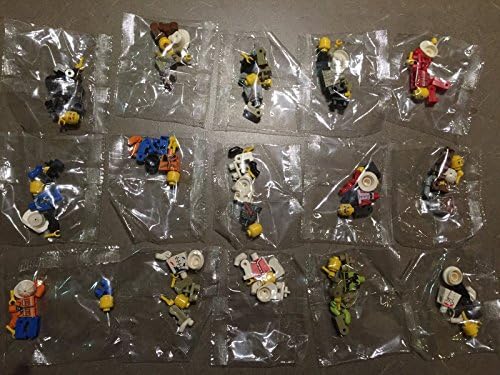 Lot of 10 New Minifigures Men People Lego Compatable