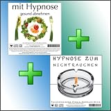 MIT HYPNOSE GESUND ABNEHMEN + HYPNOSE ZUM NICHTRAUCHEN (Hypnose-Audio-CDs) --> keine Gewichtszunahme f�r frische Nichtraucher, und keine Chance f�r Nikotinsucht beim Abnehmen! (NUR F�R KURZE ZEIT)von "www.praxis-hamburg..."
