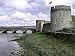 King John's Castle, Ireland - 24W x 18H - Peel and Stick Wall Decal by Wallmonkeys