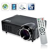 LED Multimedia Projector HDMI VGA AV Laptop Digital Screen TV video HD Home