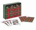 CR Gibson Tartan Plaid Double Deck Playing Cards