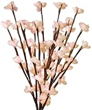 Gerson Everlasting Glow 20-Inch Battery Operated Cherry Blossom Branch, Pink