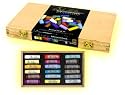 Soft Round Pastels In Wooden Box-18 High Quality Assorted Colors