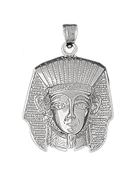 Clevereves 14K White Gold Pendant Egyptian Themed 8.8 - Gram(s)