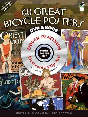 Vintage Bicycle Posters CD-ROM and Book (Dover Electronic Clip Art)