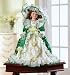 Irish Kelly Green Porcelain Umbrella Doll by Collections Etc
