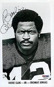Autographed Boobie Clark Photo - D 88 5x7 Authentic - PSA/DNA Certified - Autographed NFL Photos