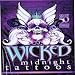 Wicked Midnight Over 50 Temporary Tattoos