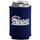 New England Patriots Navy Blue Collapsible Can Coolie by Football Fanatics