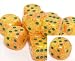 Speckled 16mm d6 Lotus Pipped Dice