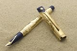Sheaffer Stars of Egypt Solid Gold Ltd. Medium Point Fountain Pen - SH-9353-0