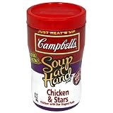 Campbell Soup At Hand Chicken & Stars, 10.75-Ounce Microwavable Cups (Pack of 8)