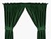 Minnesota Wild 63L x 82W Coordinating Jersey Mesh Tie Back Drape by Kentex