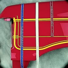 Motor Guard MR-3 Magna Rule Flexible Magnetic Ruler (Assorted 3-Pack)