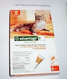 6 MONTH Advantage Orange for cats under 9 lbs.