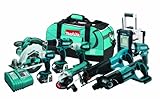 Makita LXT902 18-Volt LXT Lithium-Ion Cordless 9-Piece Combo Kit