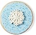 Wilton 710-3467 12 Count Snowflakes with Sparkle Royal Icing Decorations