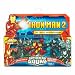 Iron Man 2 Super Hero Squad Mini Figure 3Pack HiTech Showdown Mark VI, War Machine Drone_s-1