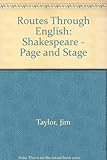 Shakespeare page and stage : approaches for GCSE English