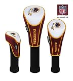 Washington Redskins NFL Nylon Headcovers (set of 3) (Driver, Fairway, Utility)