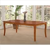 39 x 39 Solid Table Atlantic Furniture Venetian Dining Table in Caramel Lat ....