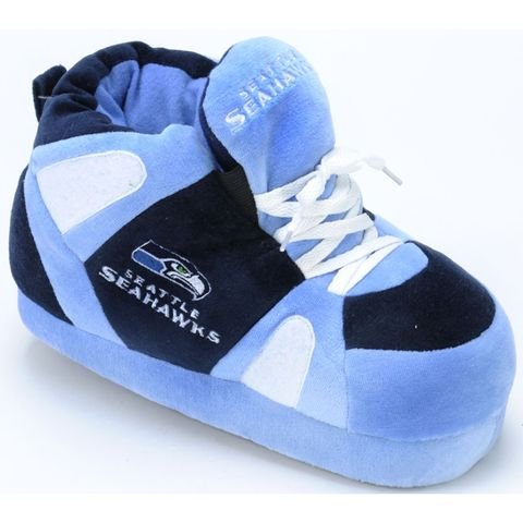 Seattle Seahawks Mens Over Sized House Shoes
