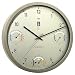Bai Design BAI.856.WS Here and There Modern Wall Clock with Weather Station