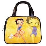 Photo Handbag (Two Sides) of Vintage Art Deco Betty Boop with Dog Pudgy