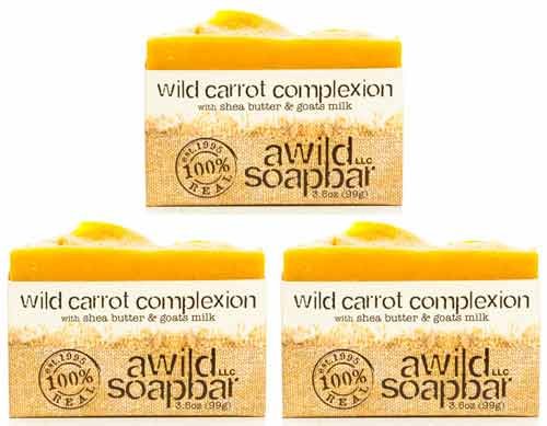Wild Carrot Organic Soap Bars by A Wild Soap Bar