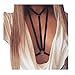 Frame Bra JUNKE Womens Elastic Caged Harness Strappy Bra