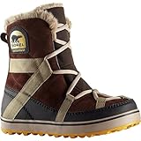 Sorel Women's Glacy Explorer Shortie Cold Weather Boot, Tobacco, 6 M US