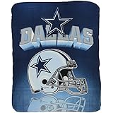 Dallas Cowboys light weight 50" x 60" Fleece Blanket
