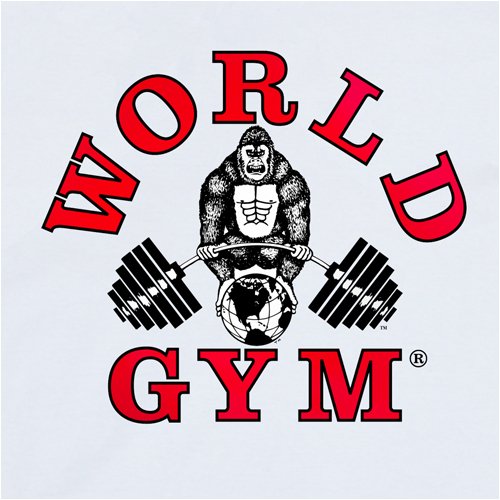 TS-01 World Gym Classic Logo Tee Shirt