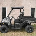 Salient Designs SD623 Plastic Hard Top 2 Pieces With Stereo For 2010-11 Polaris Ranger 800XP