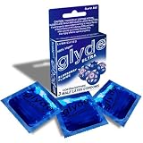 GLYDE Premium Condoms Natural Blueberry Flavor
