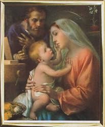 Holy Family Framed Art, 8" x 10" - MADE IN ITALY