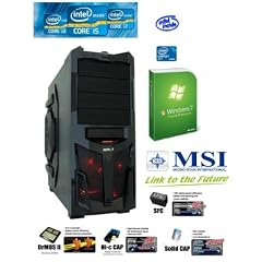 NextDayPC� - GamerII - (Intel Quad Core i7-2700K mit offenen Multiplikator (4x 3.5) und 4x 3.9 GHz im TurboBoost) Turmk�hler Scythe Mugen 3, MSI Z77A-G43, 8GB DDR3, Nvidia Geforce GTX 570 1.28 GB, 1 TB HDD SATAIII 6GB/s, 24x DVD&plusmn;RW Brenner mit Lightscribe, Xilence 600W 80+ sehr leise, LC Power PRO-918B , inkl.Win7 HP 64 bit