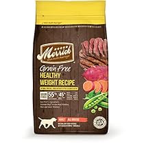 Merrick Grain Free Healthy Weight Recipe Dry Dog Food, 25-Pound

