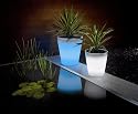 Solar Powered Plant Pot (Colour Changing)