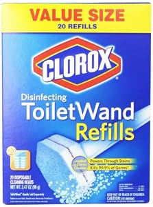 Clorox Disinfecting ToiletWand Refills, 20 Count