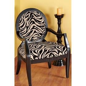 Siena Chair Black Black Zebra