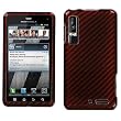 Red Racing Fiber Protector Case for Motorola DROID 3 XT862