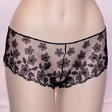Verde Veronica Ricamo Super Pose Boyshort