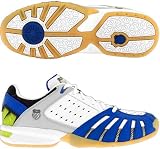 K-Swiss Men's Spinshot Tennis Shoe (White/Blue)