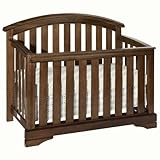 Westwood Design Convertible Crib without Guard Rail, Chocolate Mist