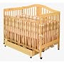 Stork Craft Chelsea 4-in-1 Crib with Drawer in Natural