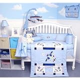 Boutique Baby Aviator 10 pieces Baby Crib Bedding... by SoHo Designs